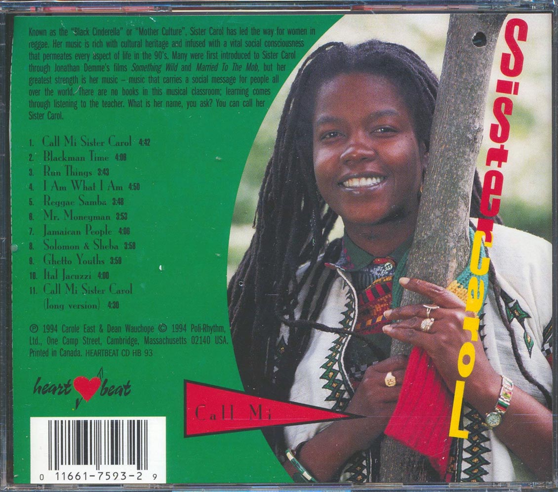 Sister Carol - Call Mi Sister Carol (marked/ltd stock) Music CD