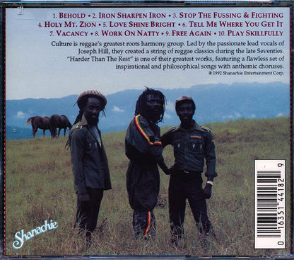 Culture - Harder Than The Rest Music CD