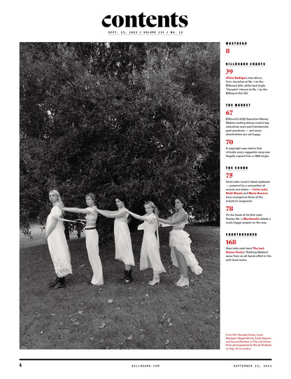 Billboard - 23.09.23 Edition: Latin Power Players, Hits Don’t Lie, Shakira Channeled Her Pain Into Music & Struck Gold, The TikTok Billboard Top 50, The Guide To Latin Music Week, Marshmello & More!