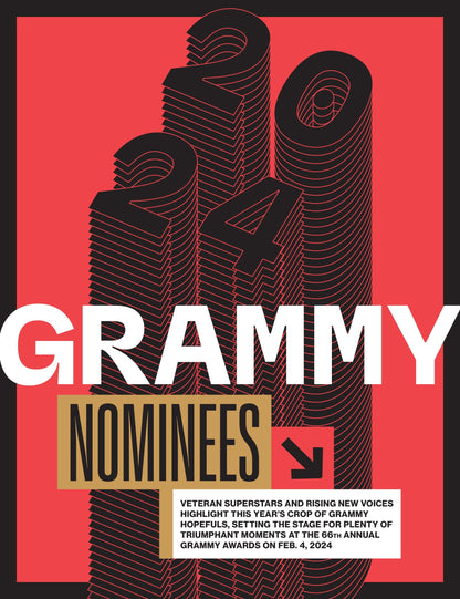 Billboard - 23.12.16 Edition: 2024 Grammy Voter Guide, Taylor Swift, Olivia Rodrigo, Miley Cyrus, Lana Del Rey, Billie Eilish, SZA, Dua Lipa, Boygenius, Jon Batiste, Janelle Monáe & Victoria Monét!