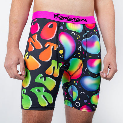 Contenders Lava Vibe Mens Brief Shorts