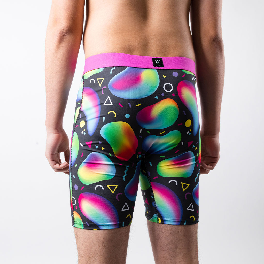 Contenders Lava Vibe Mens Brief Shorts
