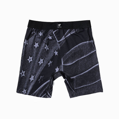 Creed III 'Adonis' Black Flag Mens Brief Shorts Black