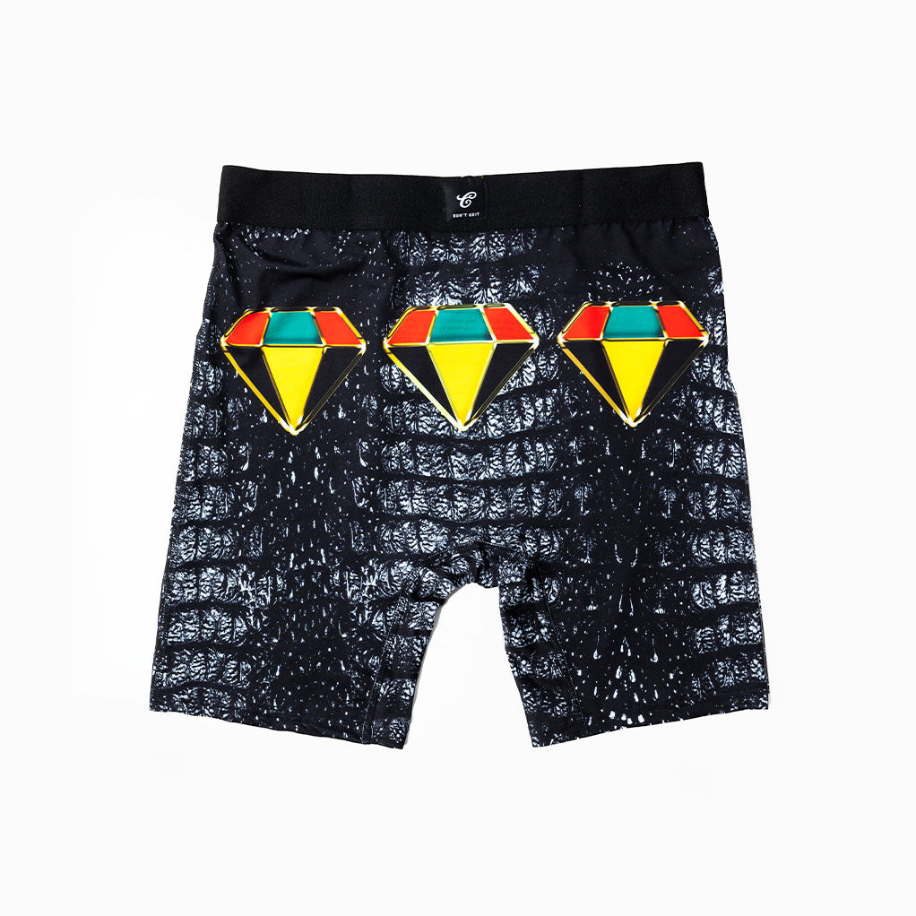 Creed III 'Dame' Mens Brief Shorts Black