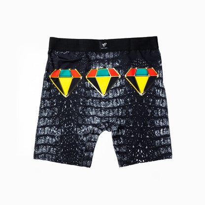 Creed III 'Dame' Mens Brief Shorts Black