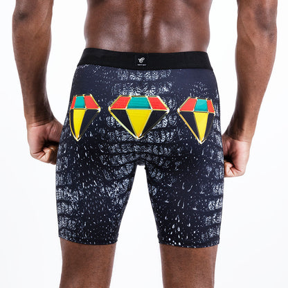 Creed III 'Dame' Mens Brief Shorts Black