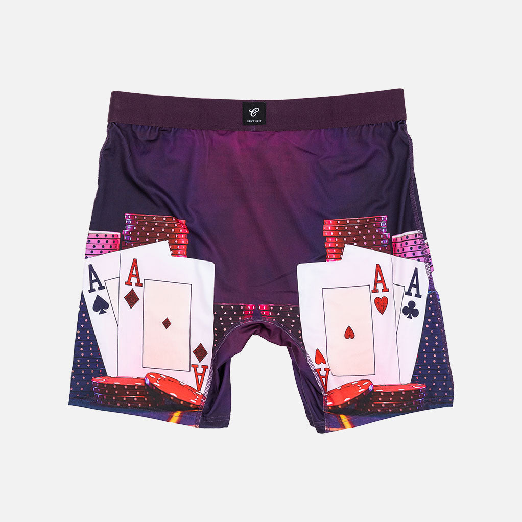 Daniel Negreanu Pocket Aces Mens Brief Shorts