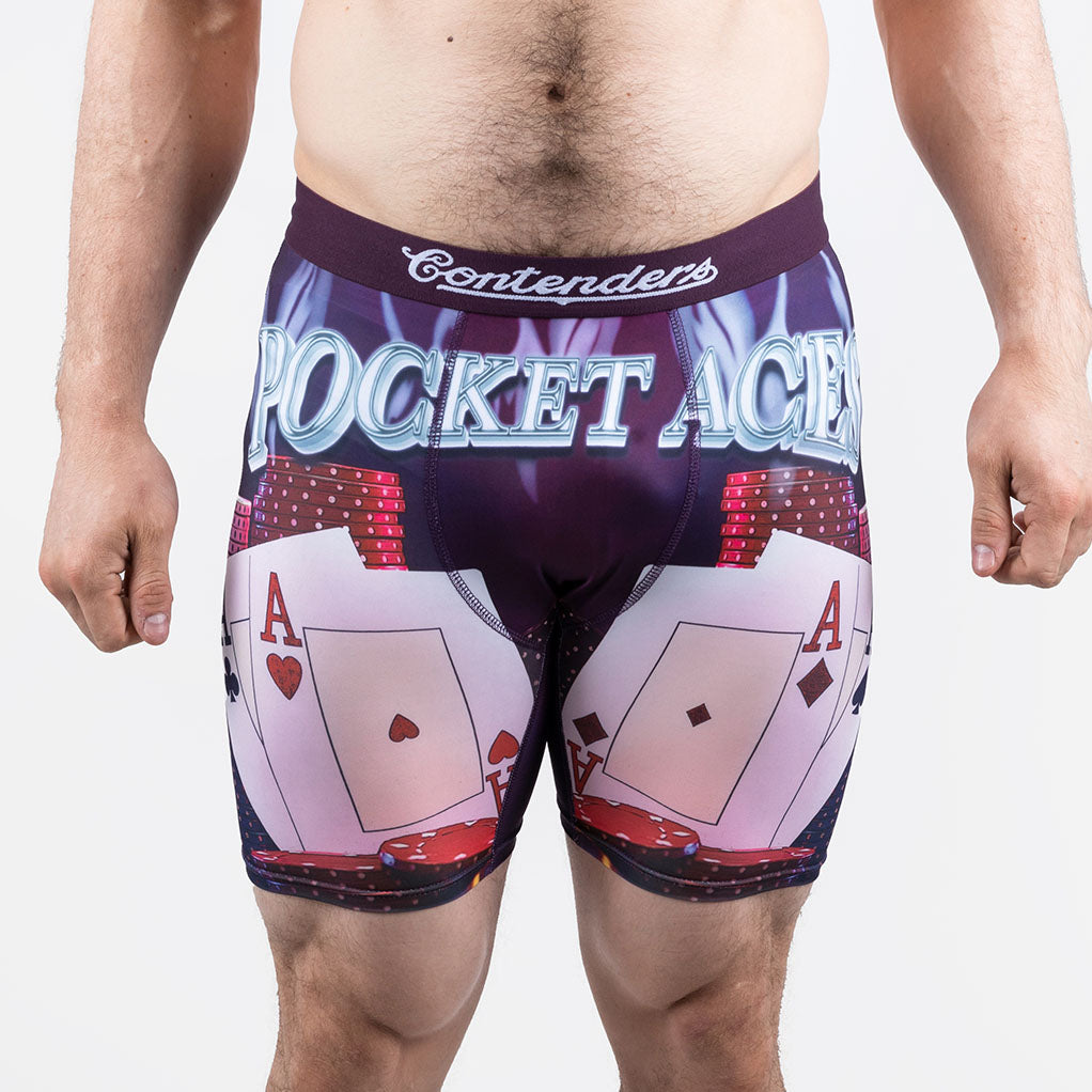 Daniel Negreanu Pocket Aces Mens Brief Shorts