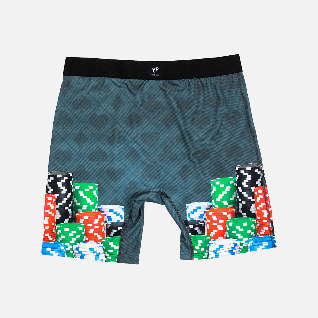 Daniel Negreanu Poker 4 Pack Mens Brief Shorts