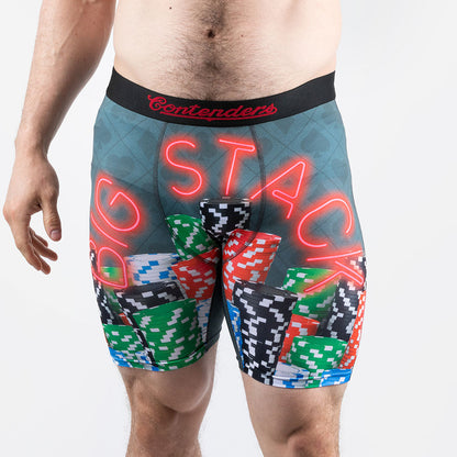 Daniel Negreanu Big Stack Mens Brief Shorts