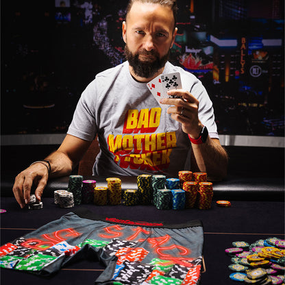 Daniel Negreanu Poker 4 Pack Mens Brief Shorts
