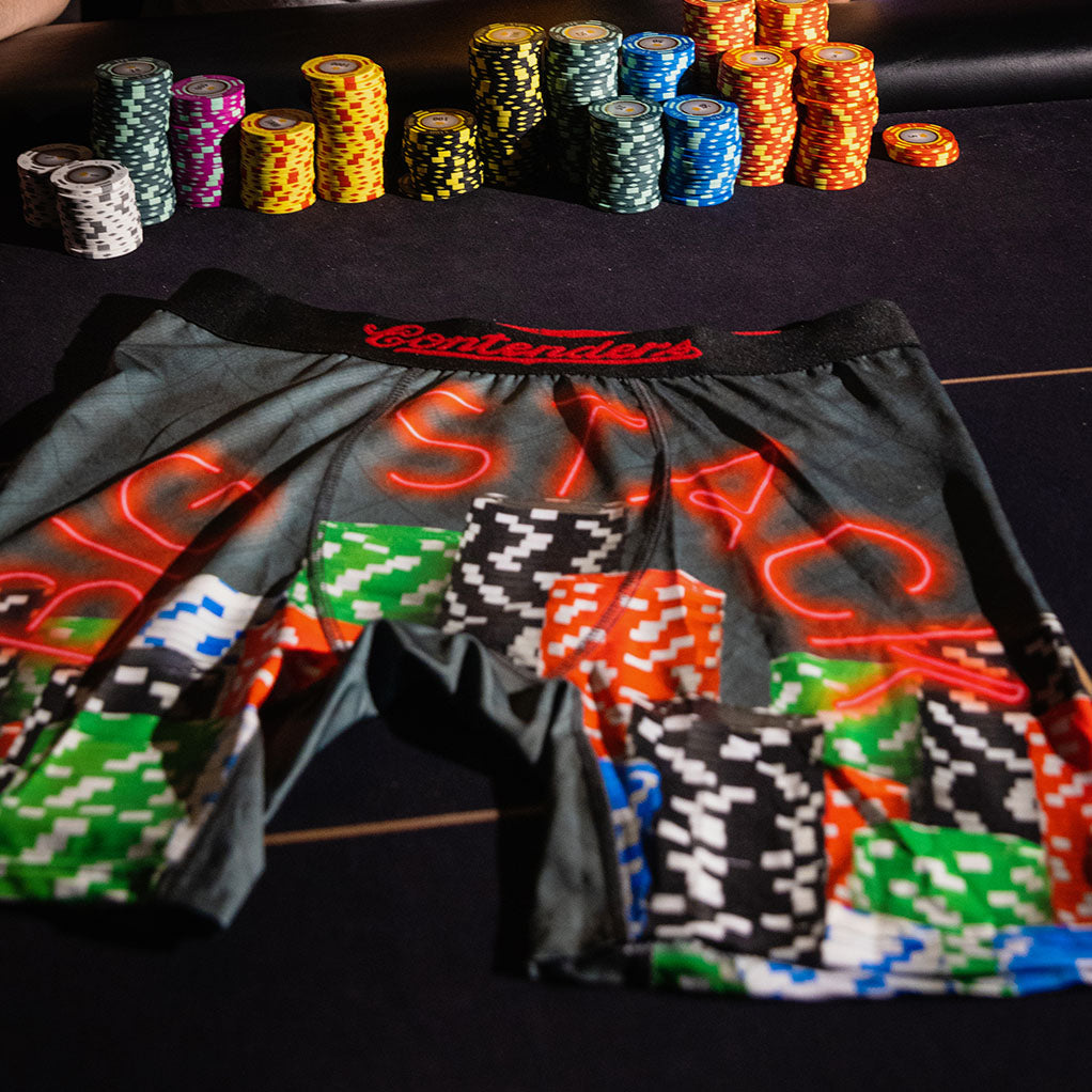 Daniel Negreanu Poker 4 Pack Mens Brief Shorts