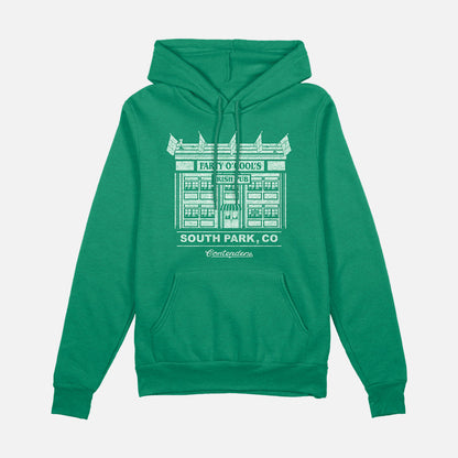 South Park Farty O'cools Pullover Hoodie Sweatshirt Green