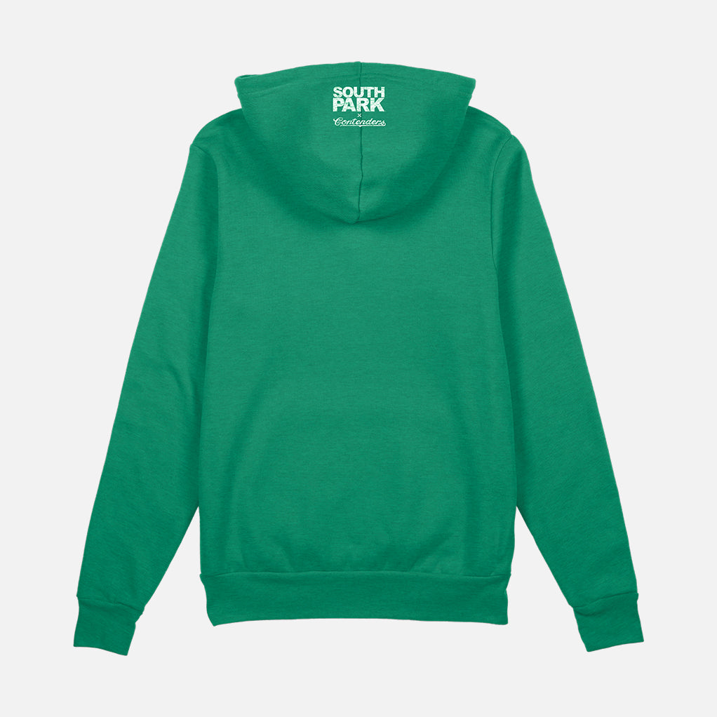 South Park Farty O'cools Pullover Hoodie Sweatshirt Green