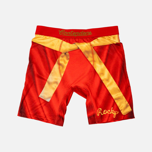 Rocky Shamrock Meats Mens Brief Shorts Red