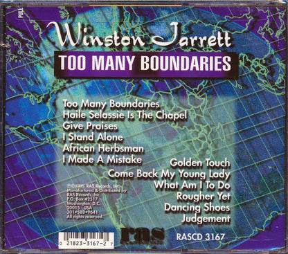 Winston Jarrett - Too Many Boundaries (marked/ltd stock) Music CD