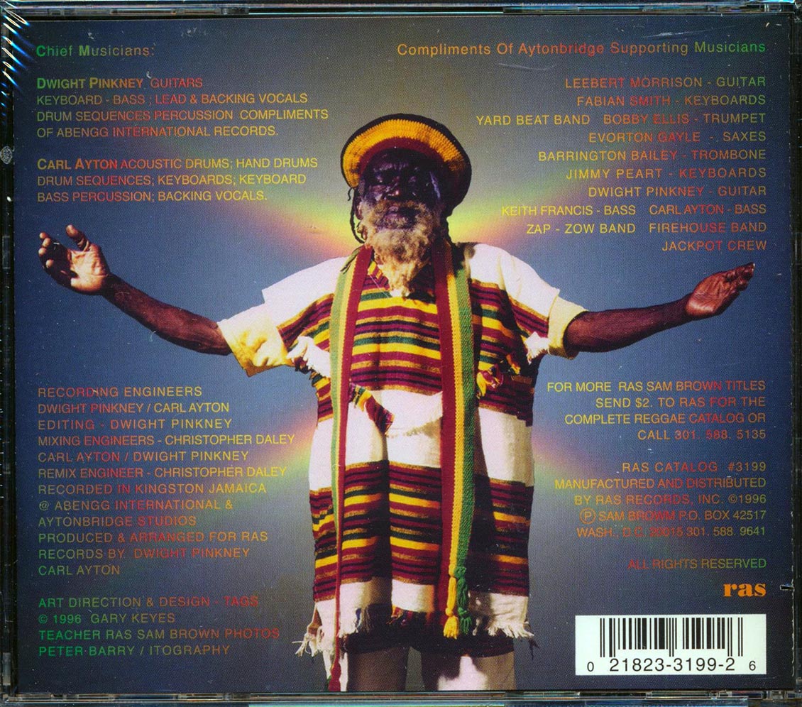 Ras Sam Brown - History Past & Present (22 tracks) (incl. large booklet) (marked/ltd stock) Music CD