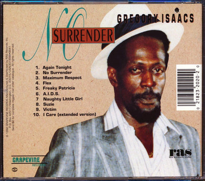 Gregory Isaacs - No Surrender (marked/ltd stock) Music CD
