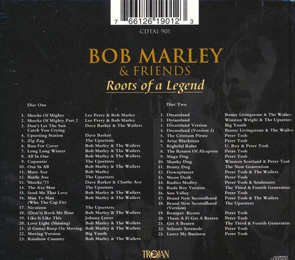 Bob Marley, Peter Tosh - Roots Of A Legend: Bob Marley & Friends (casebound set) (46 tracks) (2xCD) (incl. large booklet) Music CD