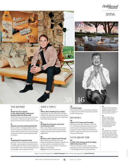 The Hollywood Reporter - 24.07.22 Edition: Hollywood A Year After The Strikes, Disney's Hack Attack Fallout, The Trauma And Tragedy Of Euphoria & More!