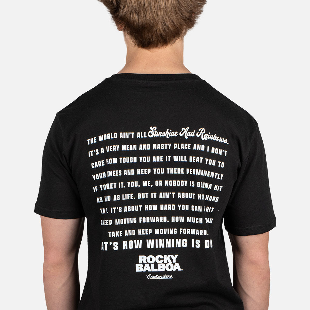 Rocky Sunshine & Rainbows Mens T Shirt