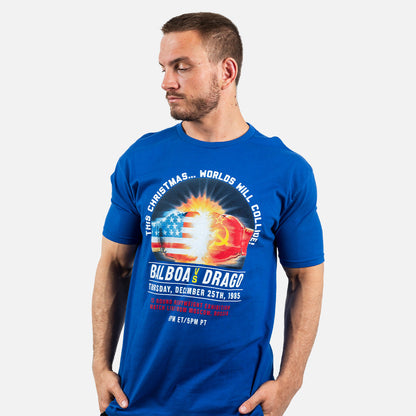 Rocky Worlds Will Collide Poster Mens T Shirt