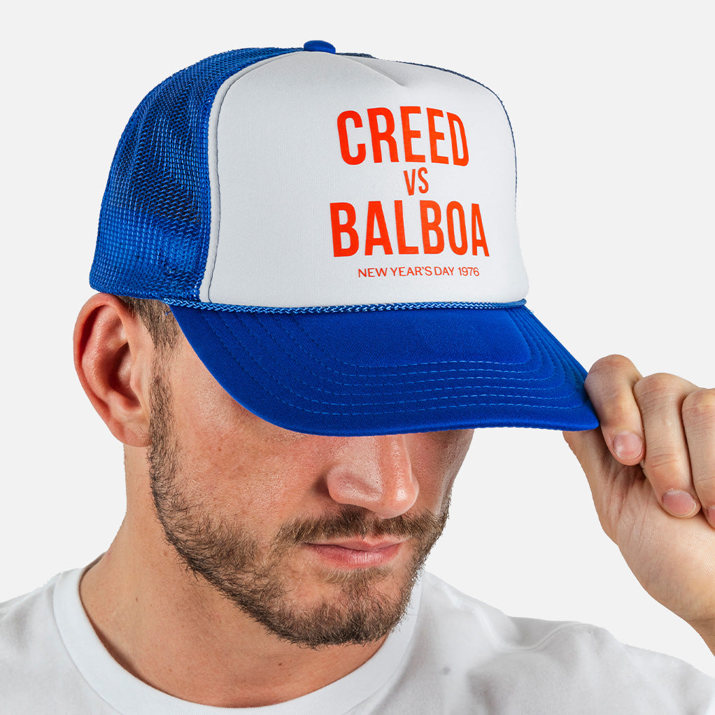 Rocky Super Fight Poster Snapback Trucker Hat