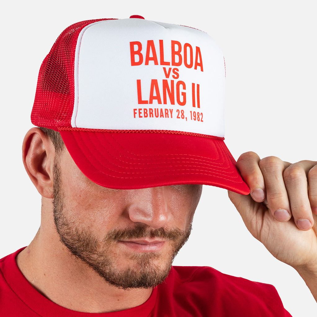 Rocky The Pride And The Pain Poster napback Trucker Hat