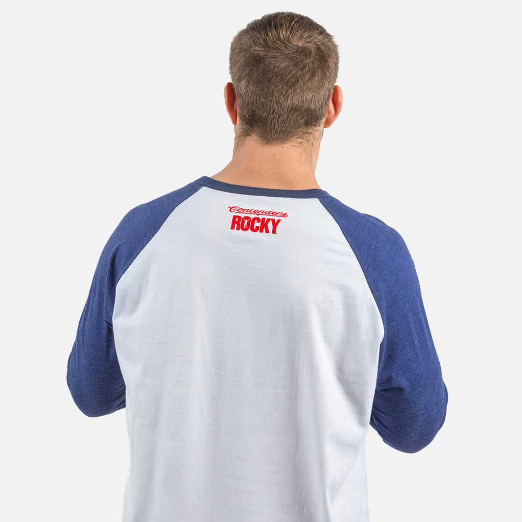 Rocky Super Fight Poster Raglan T Shirt