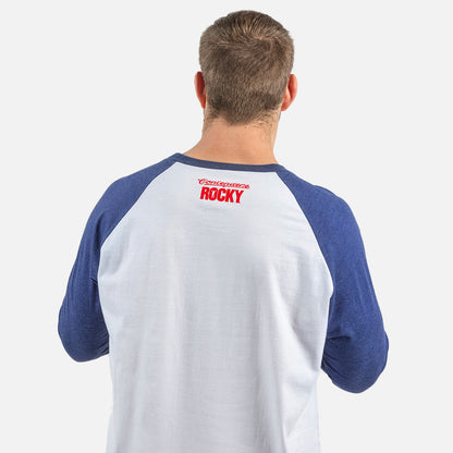 Rocky Super Fight Poster Raglan T Shirt