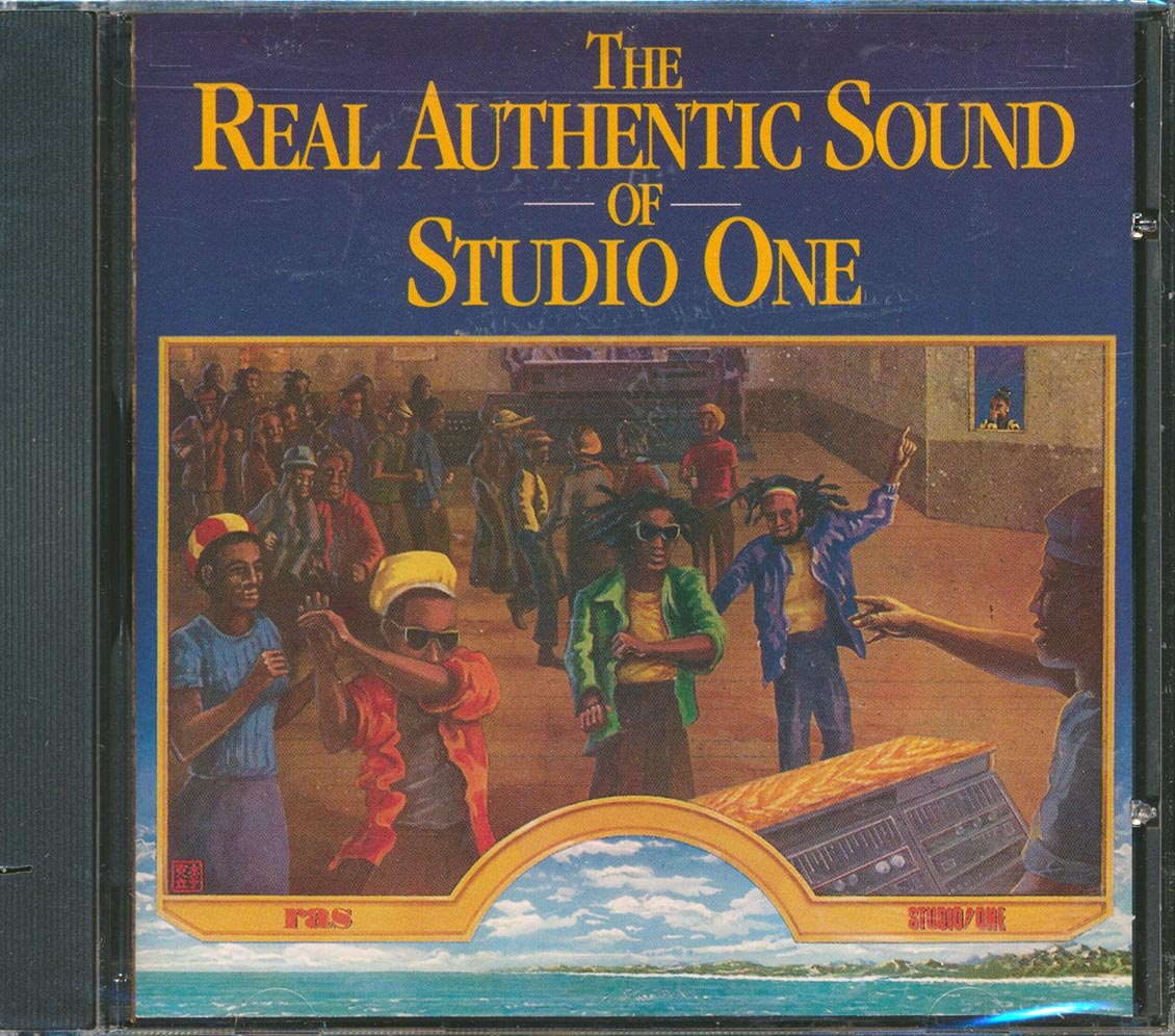 Earl Sixteen, Barry Brown, Carlton Livingston, The Ethiopians, Etc. - Real Authentic Sound Of Studio One (Dance Hall Session + All On The Same Rhythm) (2 albums on 1 CD) (marked/ltd stock) Music CD