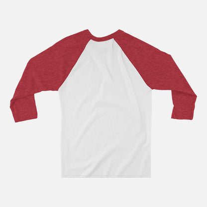Sports Illustrated SI Retro Logo Raglan Mens T Shirt White Red