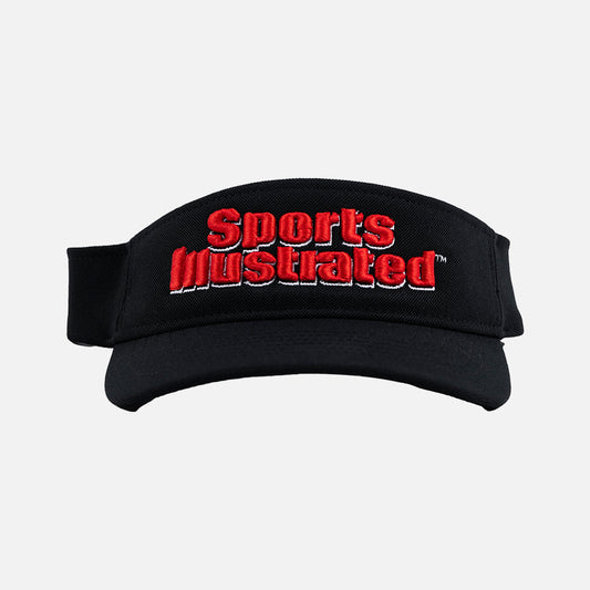 Sports Illustrated Si Retro Logo Visor Hat Black