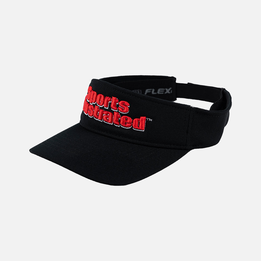 Sports Illustrated Si Retro Logo Visor Hat Black