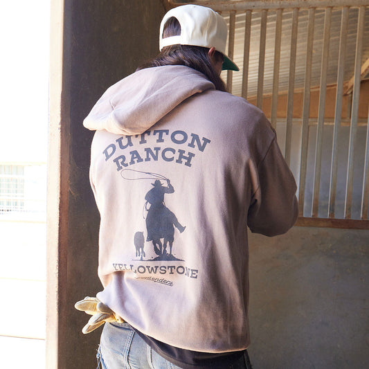 Yellowstone Roper Stringless Pullover Sweatshirt Hoodie