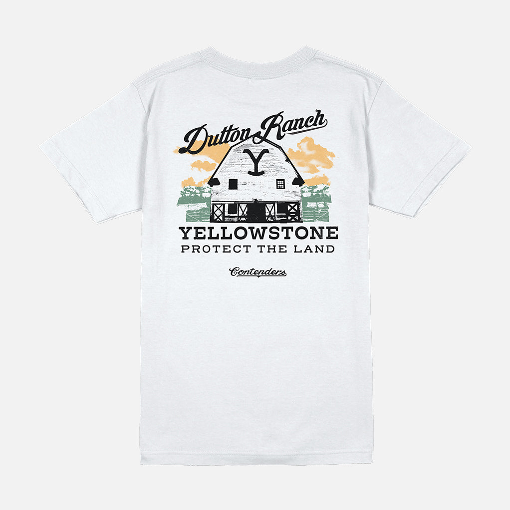 Yellowstone The Ranch Mens T Shirt White