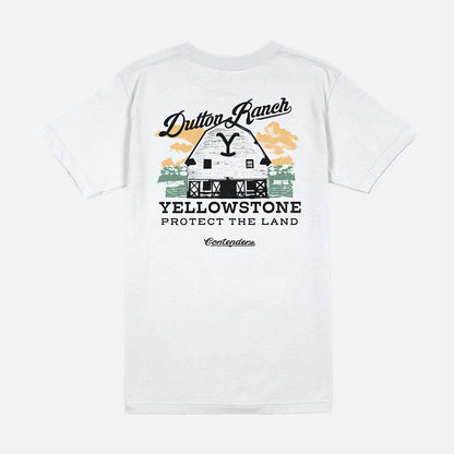 Yellowstone The Ranch Mens T Shirt White
