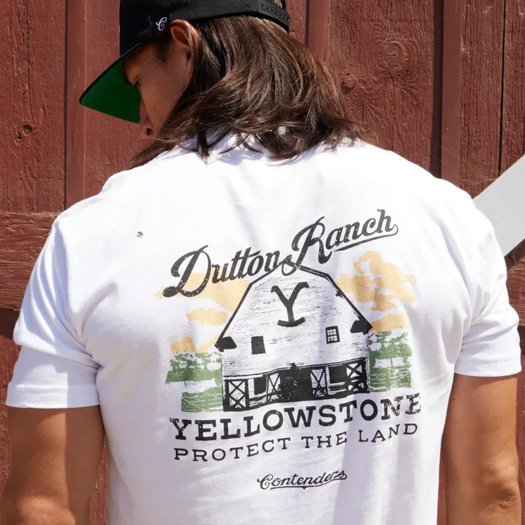 Yellowstone The Ranch Mens T Shirt White