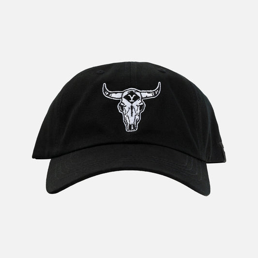 Yellowstone Bull Skull Dad Hat Black