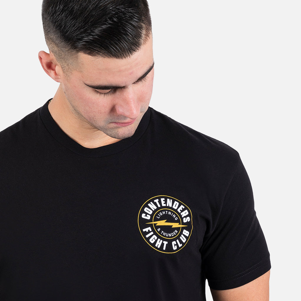 Contenders Lightning & Thunder Mens T Shirt