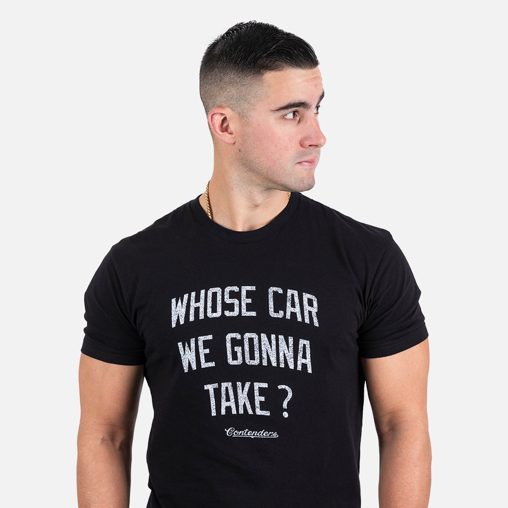 Contenders Whose Car Mens T Shirt