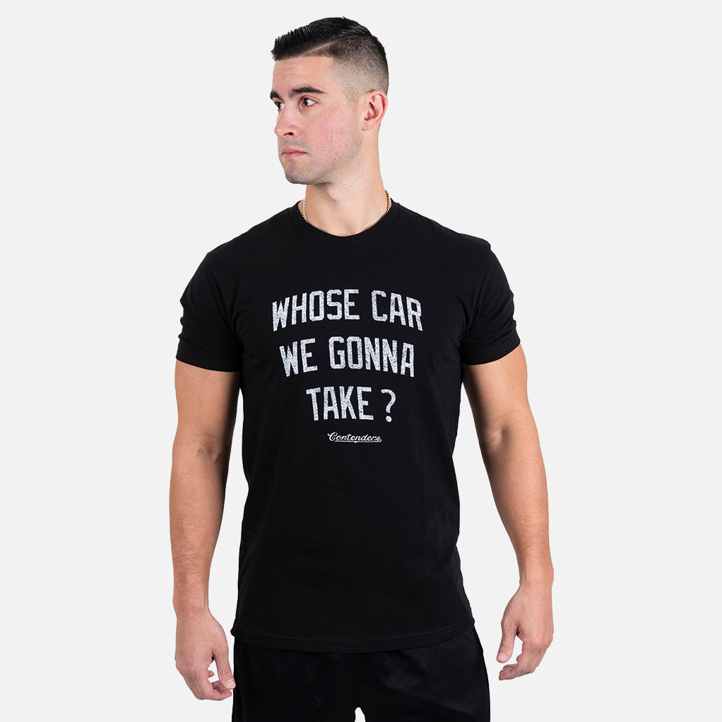 Contenders Whose Car Mens T Shirt