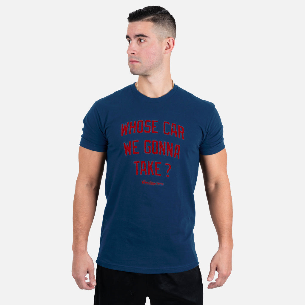 Contenders Whose Car Mens T Shirt