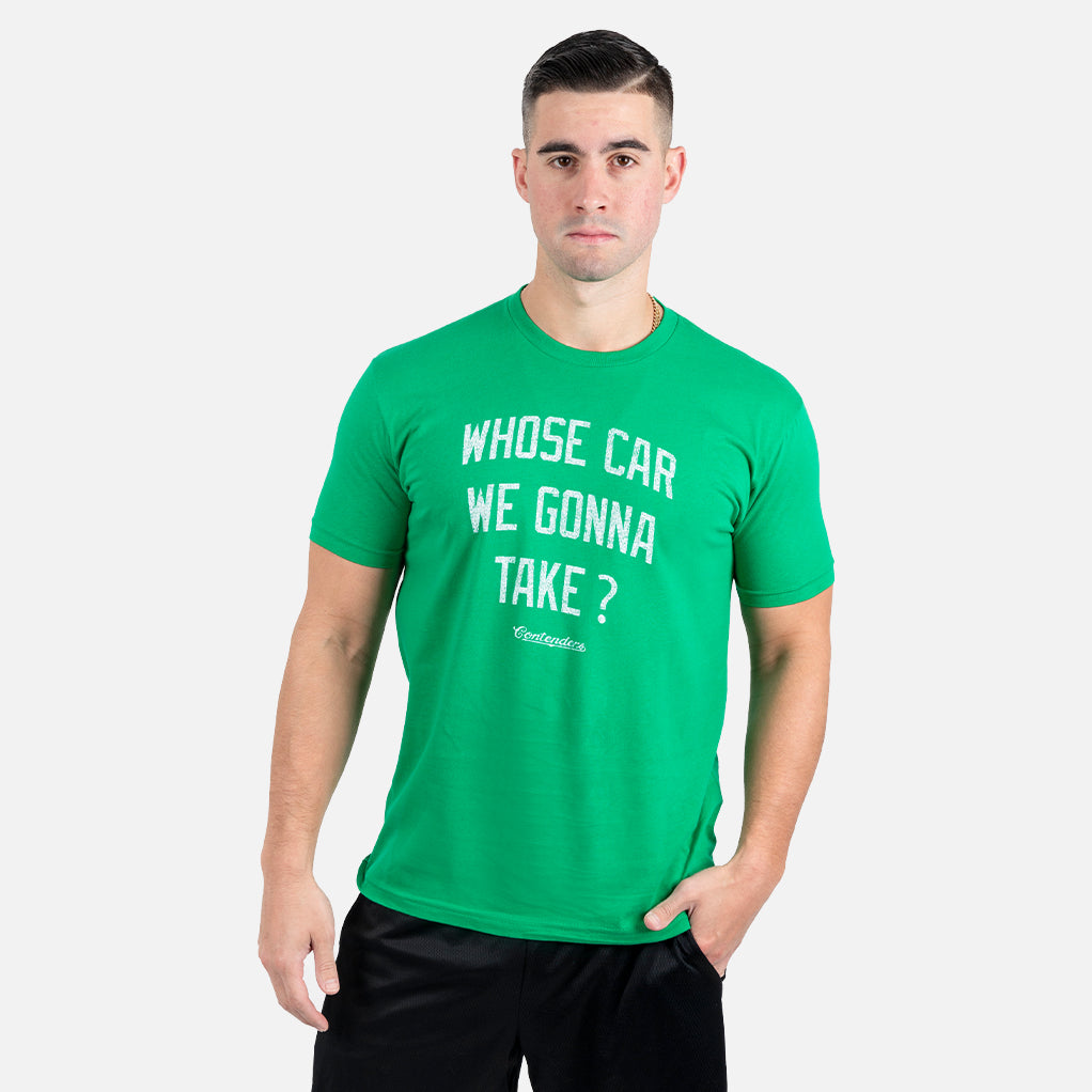 Contenders Whose Car Mens T Shirt