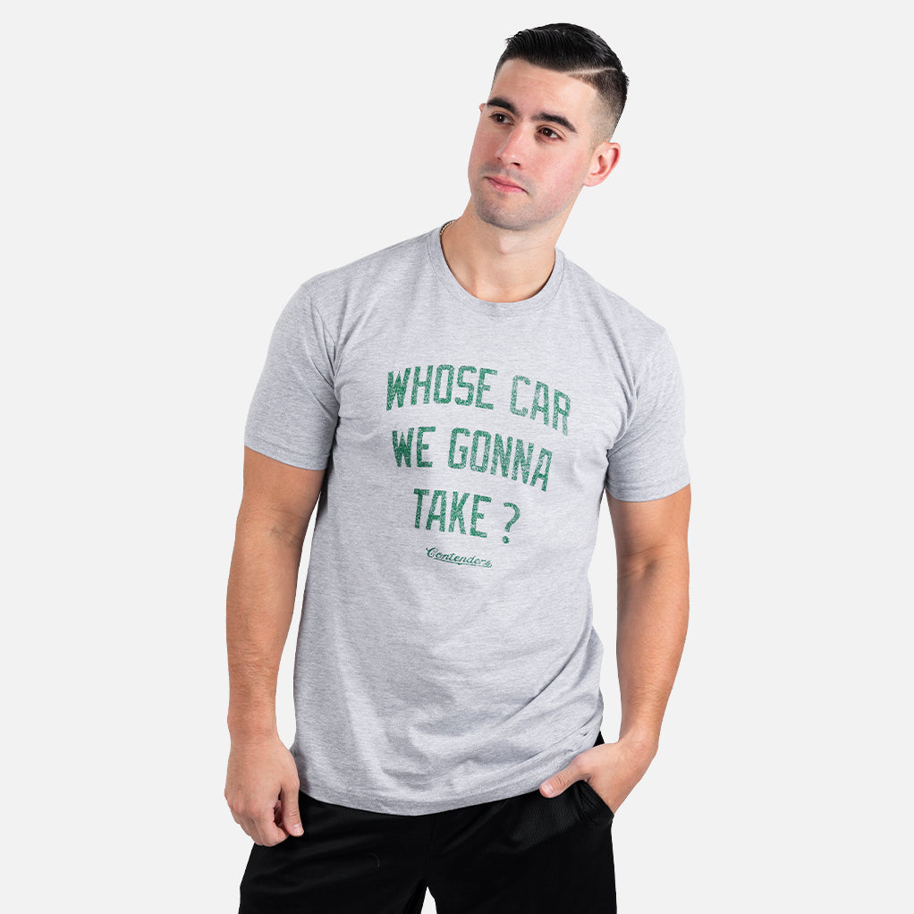 Contenders Whose Car Mens T Shirt