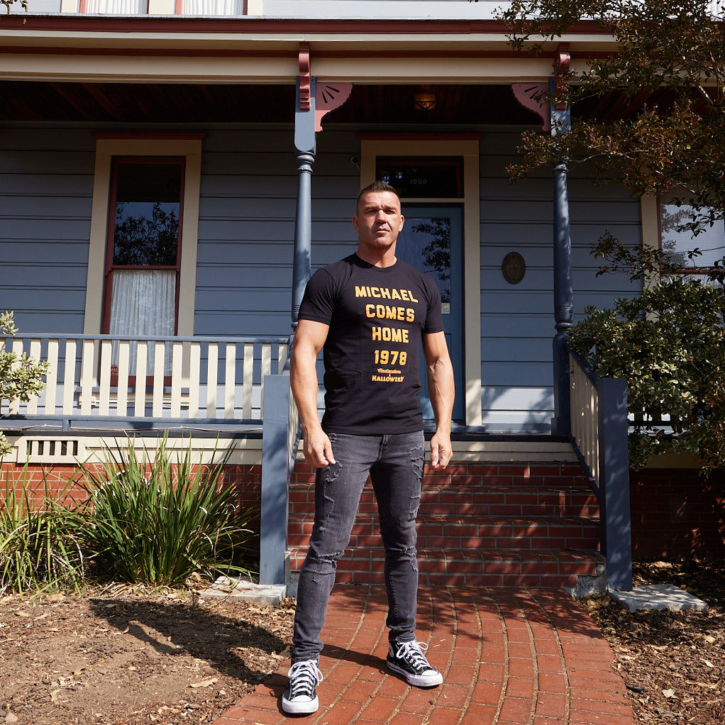 Halloween Homecoming Mens T Shirt Black