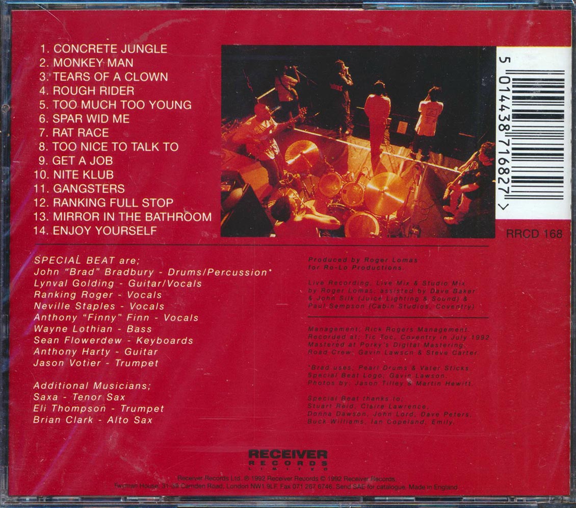 Special Beat - Live Music CD