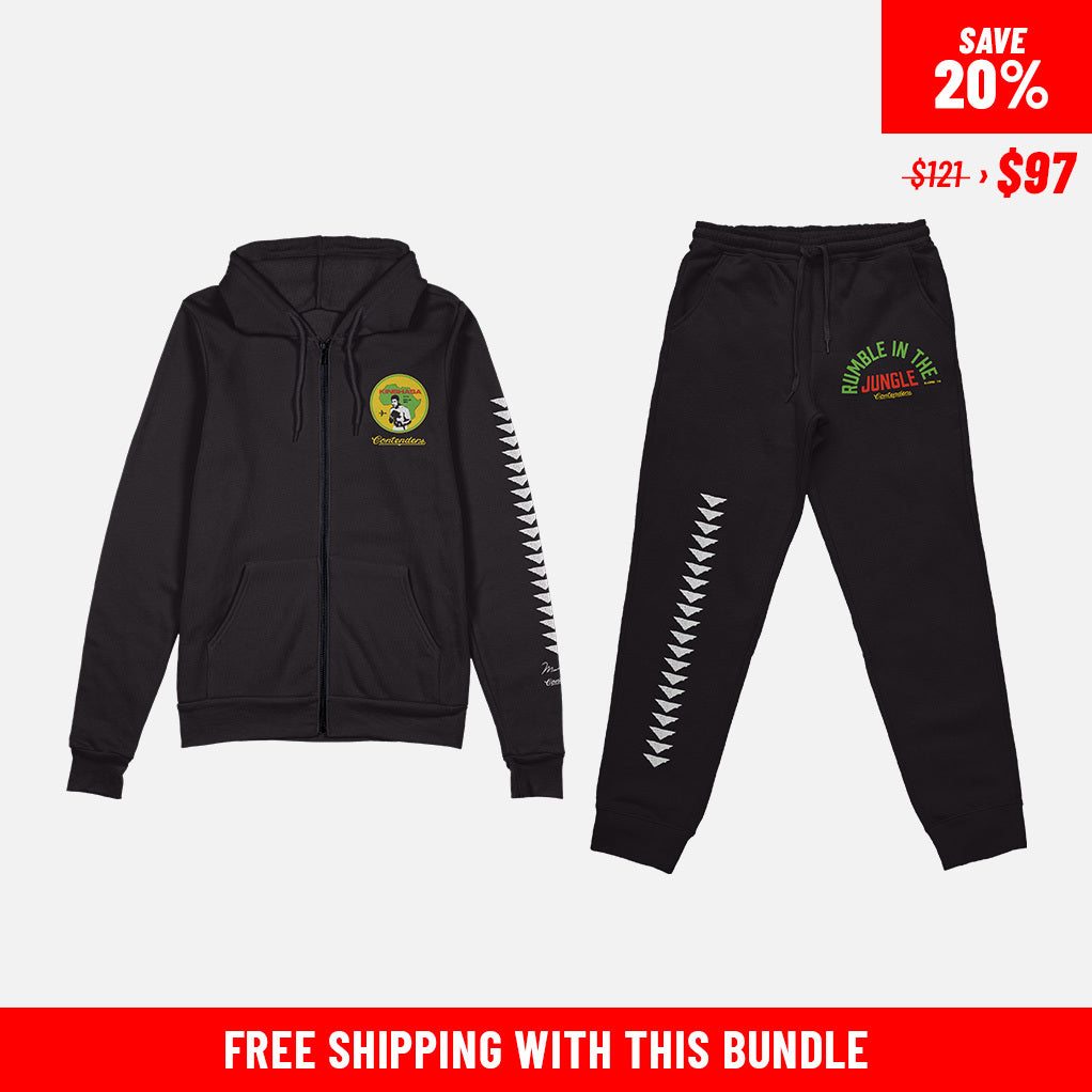 MUHAMMAD ALI RUMBLE KINSHASA STAMP SWEAT PANT