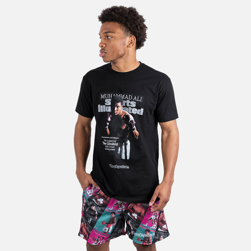 Sports Illustrated x Ali Covers Mens Mesh Active Shorts