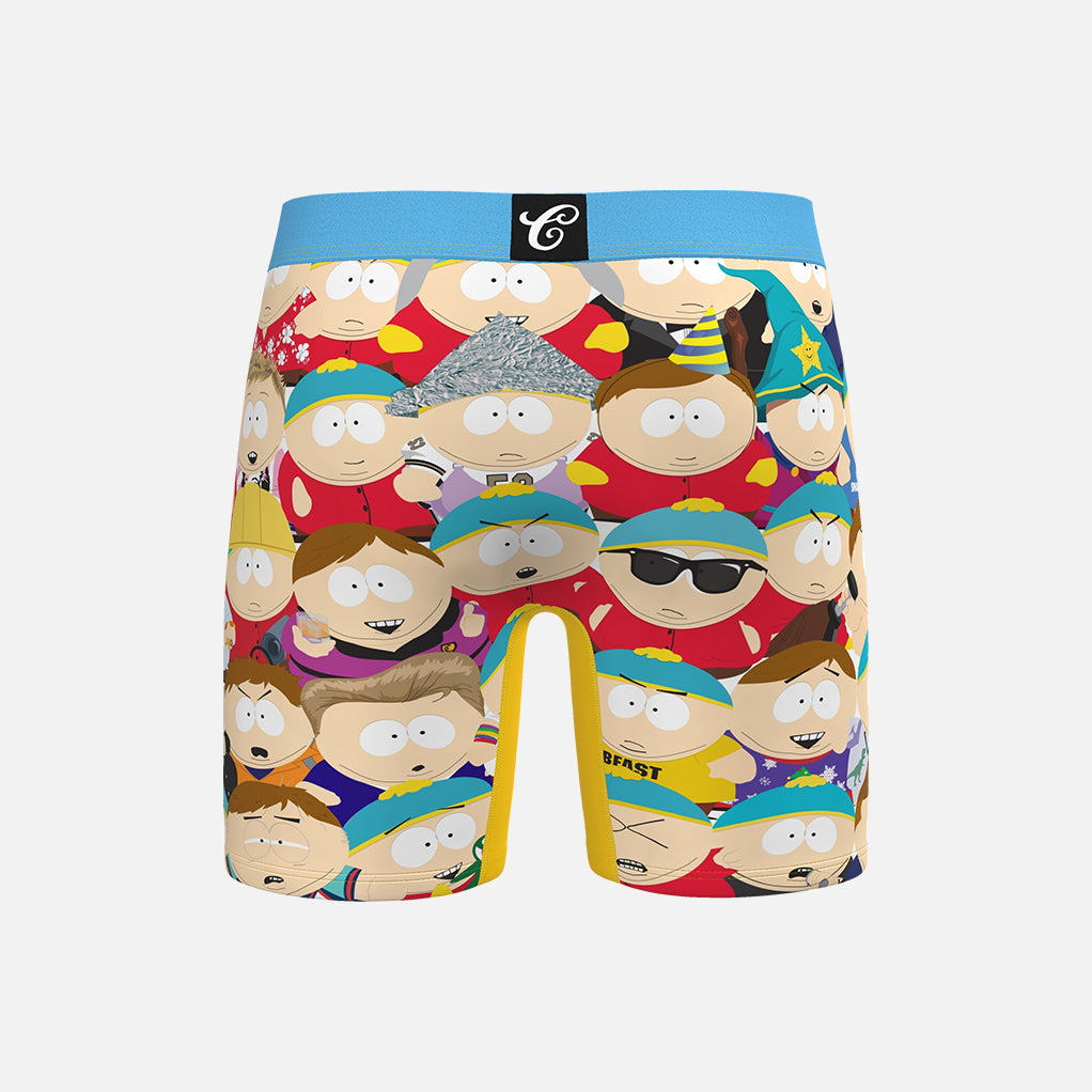 South Park 4 Pack Mens Brief Shorts